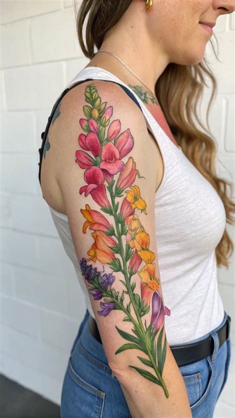 10 Colorful And Vibrant Snapdragon Tattoo Ideas 2025 For Gardeners 10 Colorful And Vibrant Snapdragon Tattoo Ideas 2025 For Gardeners