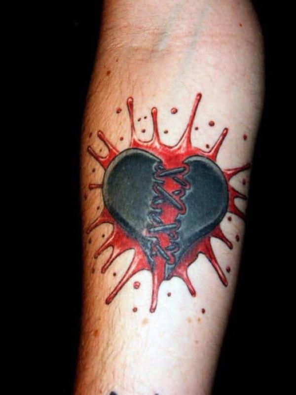 100 Broken Heart Tattoos And Their Meanings Art And Design