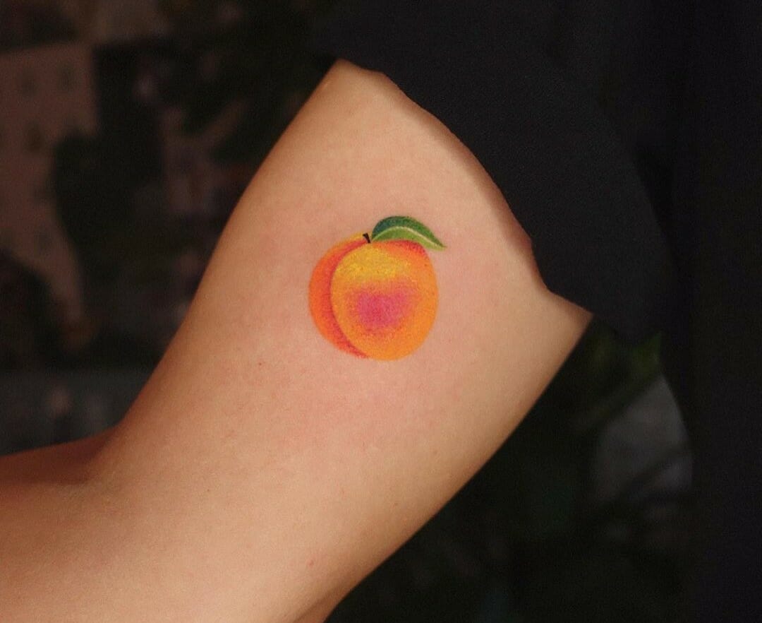 101 Best Peach Tattoo Ideas You Have To See To Believe