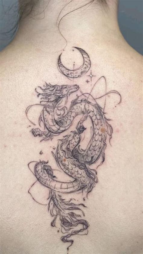 101 Best Women S Feminine Dragon Tattoo Ideas That Will Blow Your Mind