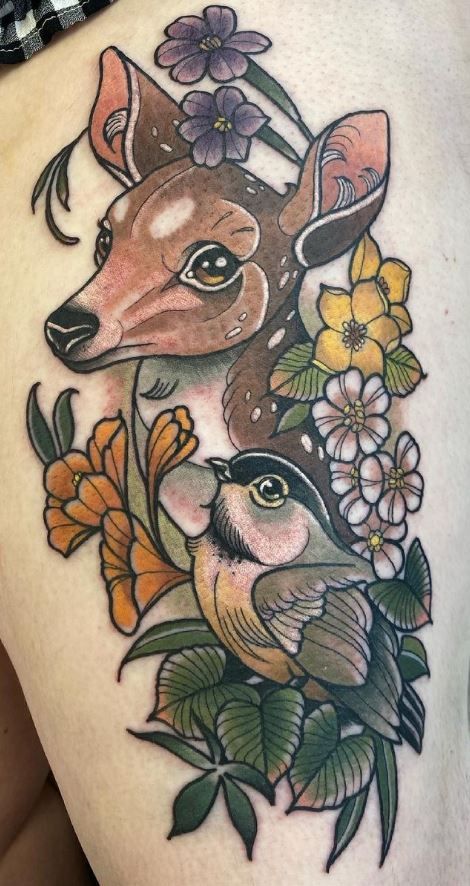125 Captivating Deer Tattoo Designs Meanings Tattoo Me Now