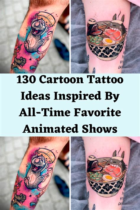 130 Cartoon Tattoo Ideas Inspired By All Time Favorite Animated Shows 130 Cartoon Tattoo Ideas Inspired By All Time Favorite Animated Shows