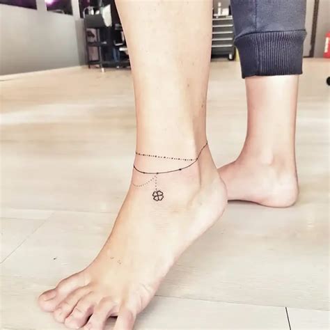 15 Gorgeous Anklet Tattoos For Every Personality 15 Gorgeous Anklet Tattoos For Every Personality