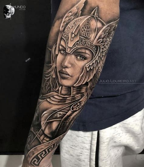 20 Best Female Warrior Tattoo Design Ideas For Men And Women