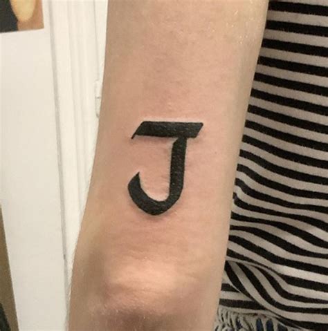 20 Unique J Letter Tattoo Designs For Symbolic Expression