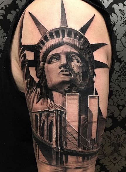 25 Inspiring Statue Of Liberty Tattoo Ideas 25 Inspiring Statue Of Liberty Tattoo Ideas