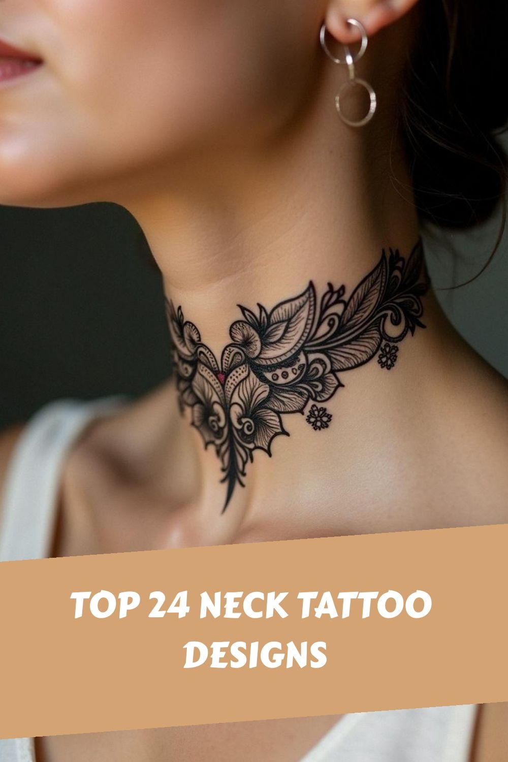 26 Neck Tattoo Ideas For Women From Simple To Flashy 26 Neck Tattoo Ideas For Women From Simple To Flashy