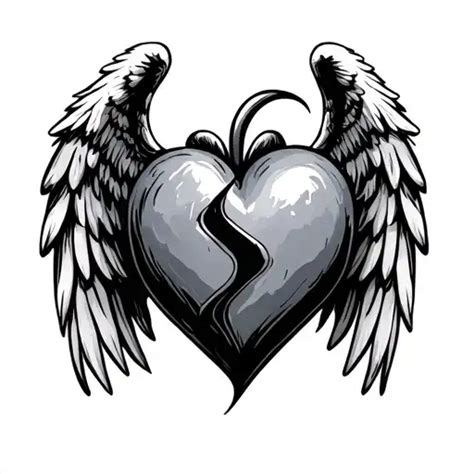 2704 Wings Heart Tattoo Ideas Blackink Ai 2704 Wings Heart Tattoo Ideas Blackink Ai