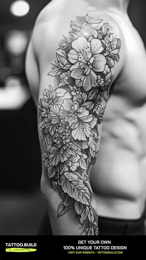 28 Cool Men S Floral Tattoo Designs Tattoo Build 28 Cool Men S Floral Tattoo Designs Tattoo Build