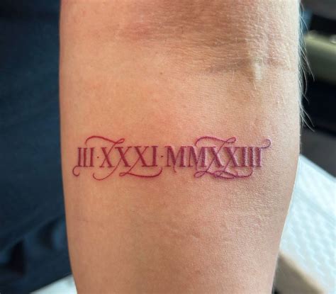 30 Best Roman Numerals Tattoo Ideas You Should Check