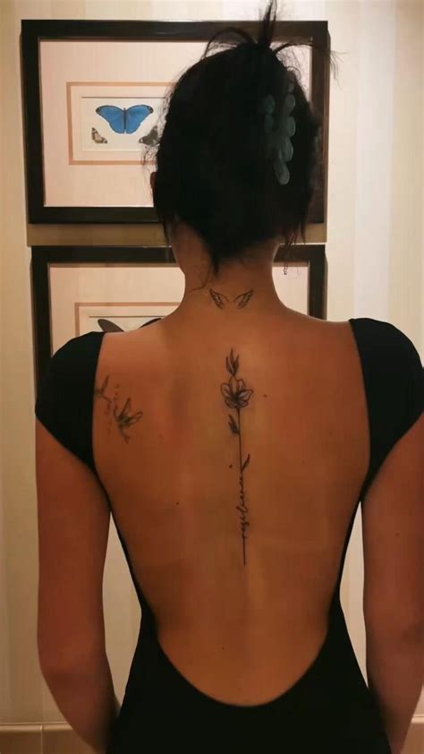 30 Gorgeous Spine Tattoos For Women Fashionterest Tattoos Petite 30 Gorgeous Spine Tattoos For Women Fashionterest Tattoos Petite