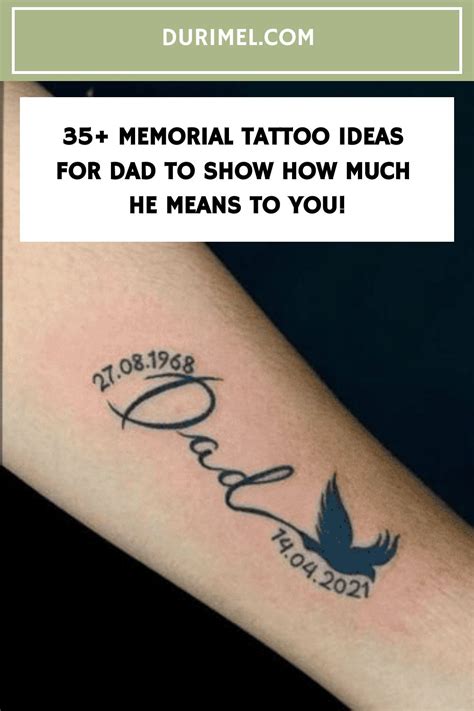 35 Memorial Tattoo Ideas For Dad To Show How Much He Means To You In 35 Memorial Tattoo Ideas For Dad To Show How Much He Means To You In