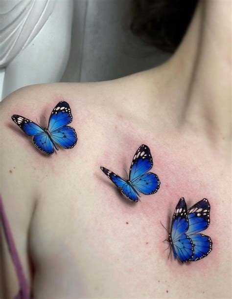 3D Butterfly Tattoo Design 3D Butterfly Tattoo Design