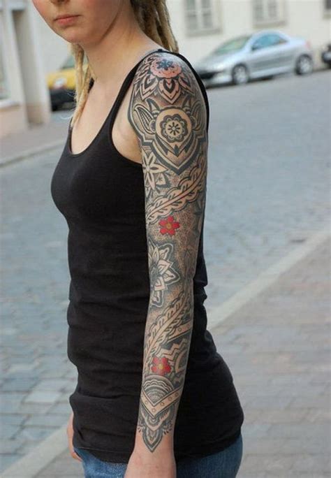 40 Cool And Pretty Sleeve Tattoo Designs For Women Styletic 40 Cool And Pretty Sleeve Tattoo Designs For Women Styletic