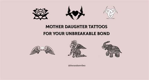 40 Mother Daughter Tattoos To Ink Your Unbreakable Bond