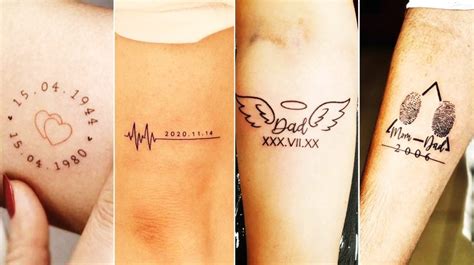 40 Rip Memorial Tattoos Ideas For Dad Mom Amp Others Iforher