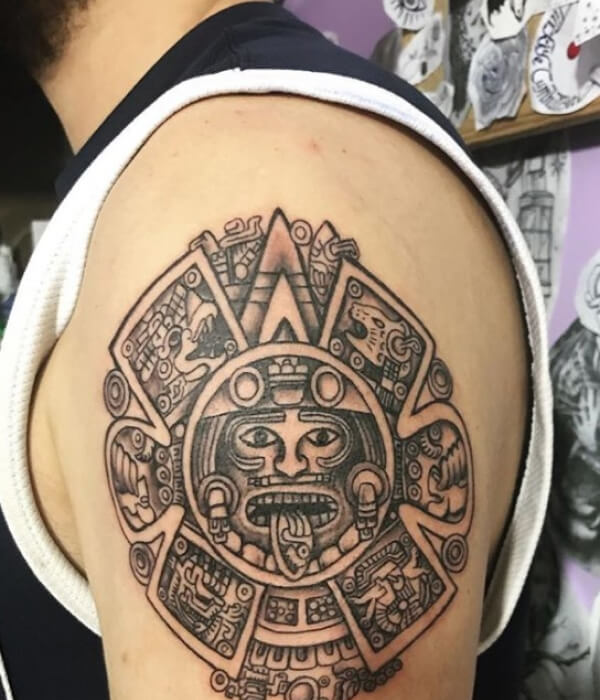 45 Mind Blowing Aztec Tattoo Meaning Design Amp Ideas