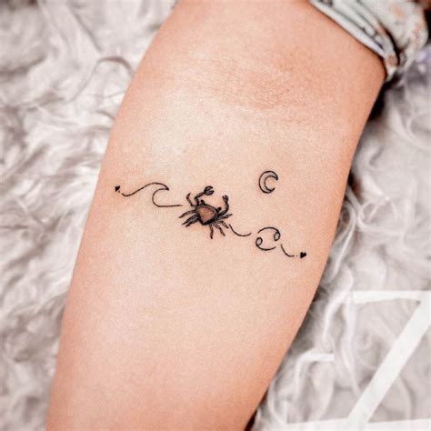 48 Unique Cancer Zodiac Tattoos For The Moonchild 48 Unique Cancer Zodiac Tattoos For The Moonchild