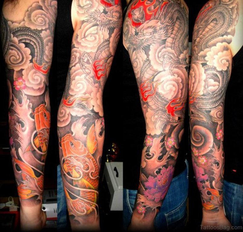 50 Best Dragon Tattoos On Full Sleeve Tattoo Designs Tattoodesigns Org 50 Best Dragon Tattoos On Full Sleeve Tattoo Designs Tattoodesigns Org