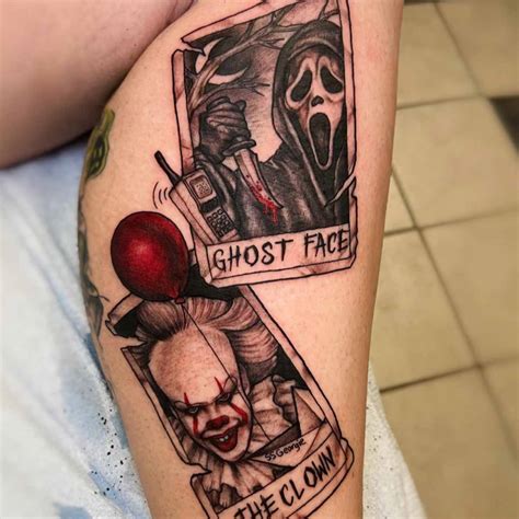 51 Horror Movie Tattoos From Slasher Scenes To Scream Tattoo Glee 51 Horror Movie Tattoos From Slasher Scenes To Scream Tattoo Glee