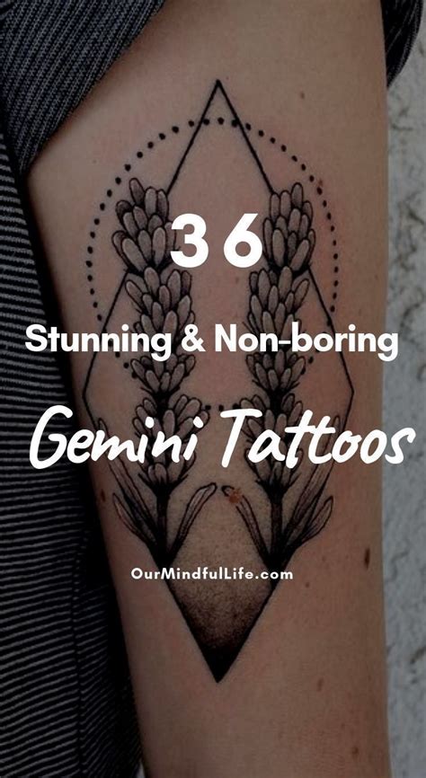 52 Unique Gemini Tattoos With Meaning Our Mindful Life Gemini Tattoo Geometric Tattoo Tattoos 52 Unique Gemini Tattoos With Meaning Our Mindful Life Gemini Tattoo Geometric Tattoo Tattoos