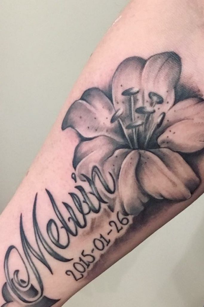 65 Memorable Name Tattoos Ideas And Designs On Arm