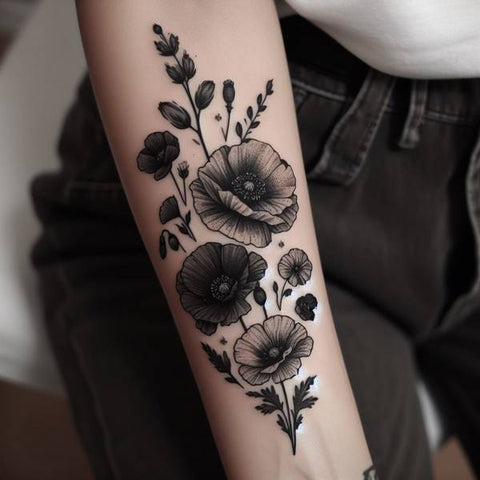 66 Pleasant Poppy Tattoo Ideas To Reveal Life S Meaning Tattoo Inspired Apparel