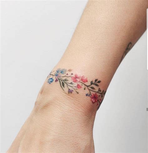 70 Gorgeous Flower Wrist Bracelet Tattoos For Women Ideas Wrist 70 Gorgeous Flower Wrist Bracelet Tattoos For Women Ideas Wrist
