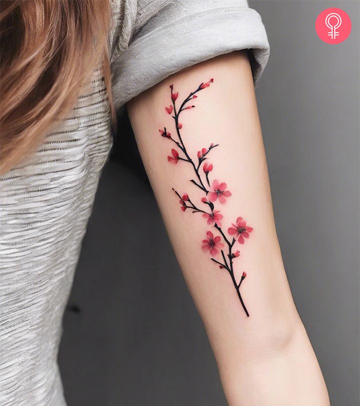 8 Cool Cherry Blossom Tattoo Design Ideas For A Stunning Look 8 Cool Cherry Blossom Tattoo Design Ideas For A Stunning Look