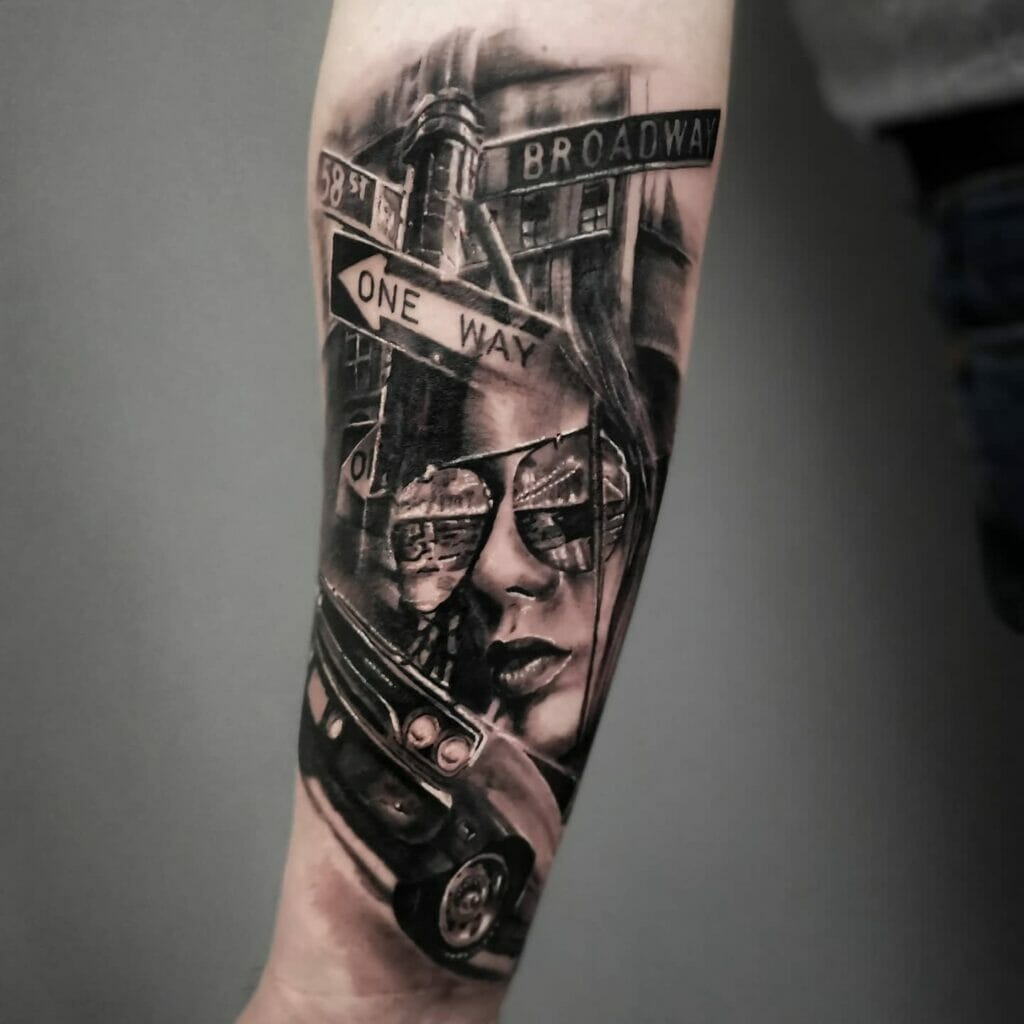 8 Unique Street Sign Tattoo Ideas To Express Your Identity