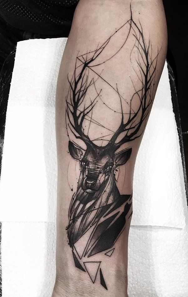 80 Inspiring Deer Tattoo Designs Art And Design