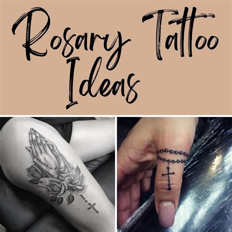 87 Beaded Rosary Tattoo Designs Ideas Artofit