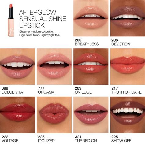 Afterglow Sensual Shine Hydrating Lipstick Nars Afterglow Sensual Shine Hydrating Lipstick Nars