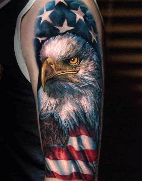 American Flag Eagle Tattoo Bronctattooaus Com