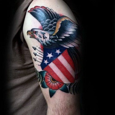 American Shield Tattoo American Shield Tattoo