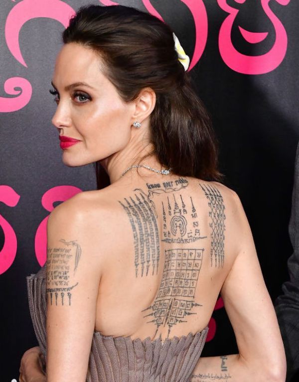 Angelina Jolie Tattoos