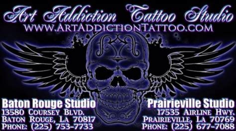 Art Addiction Tattoo Studio Baton Rouge La 70817 Services And Reviews Art Addiction Tattoo Studio Baton Rouge La 70817 Services And Reviews