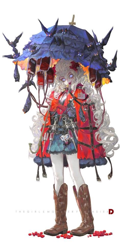 Artstation The Girls Monster Fantasies Feng Wei C12 In