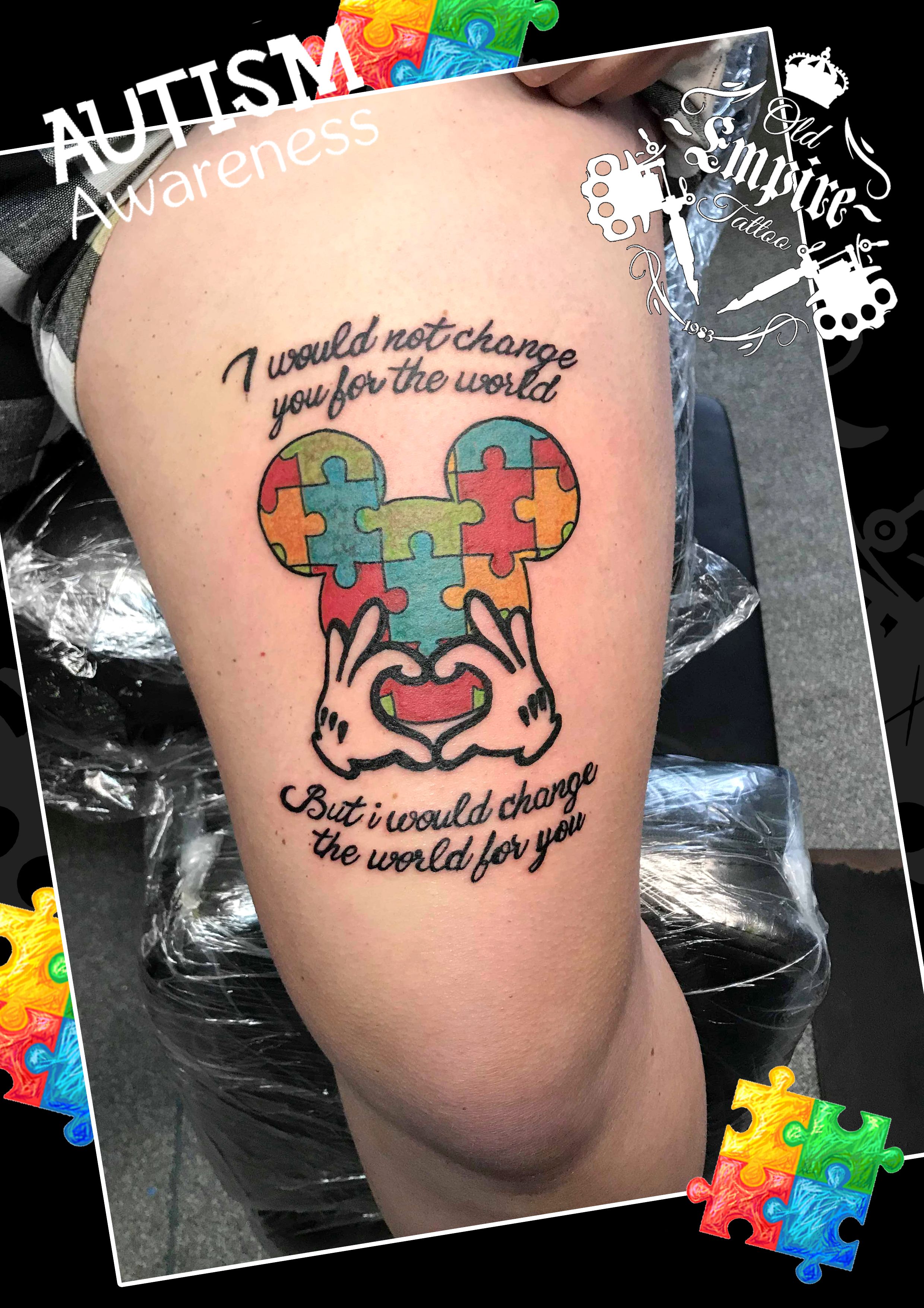 Autism Tattoos Designs Ideas And Meaning Tattoos For You