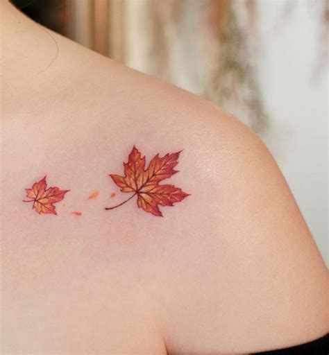 Autumn Leaves Tattoo Autumn Leaves Tattoo
