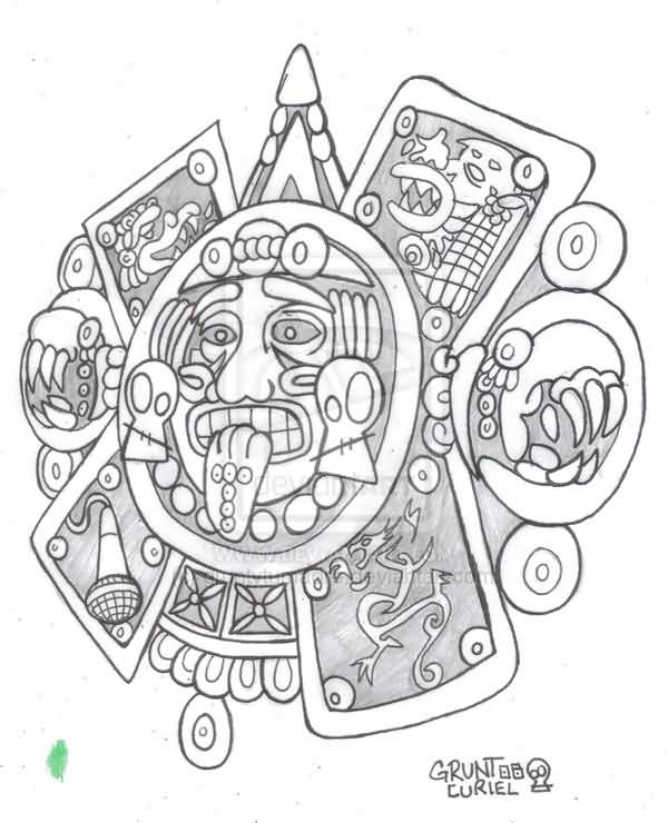 Aztec Tattoos Truetattoos