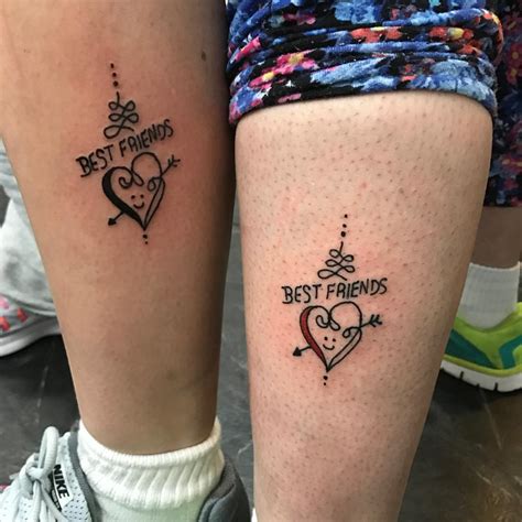 Best Friend Tattoos For Females
