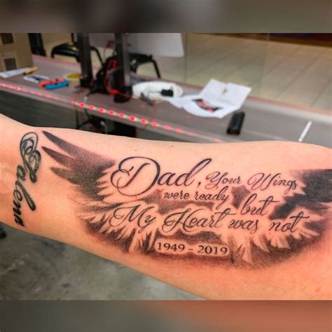 Best Tattoo In Memory Of Dad Mtnmist Best Tattoo In Memory Of Dad Mtnmist