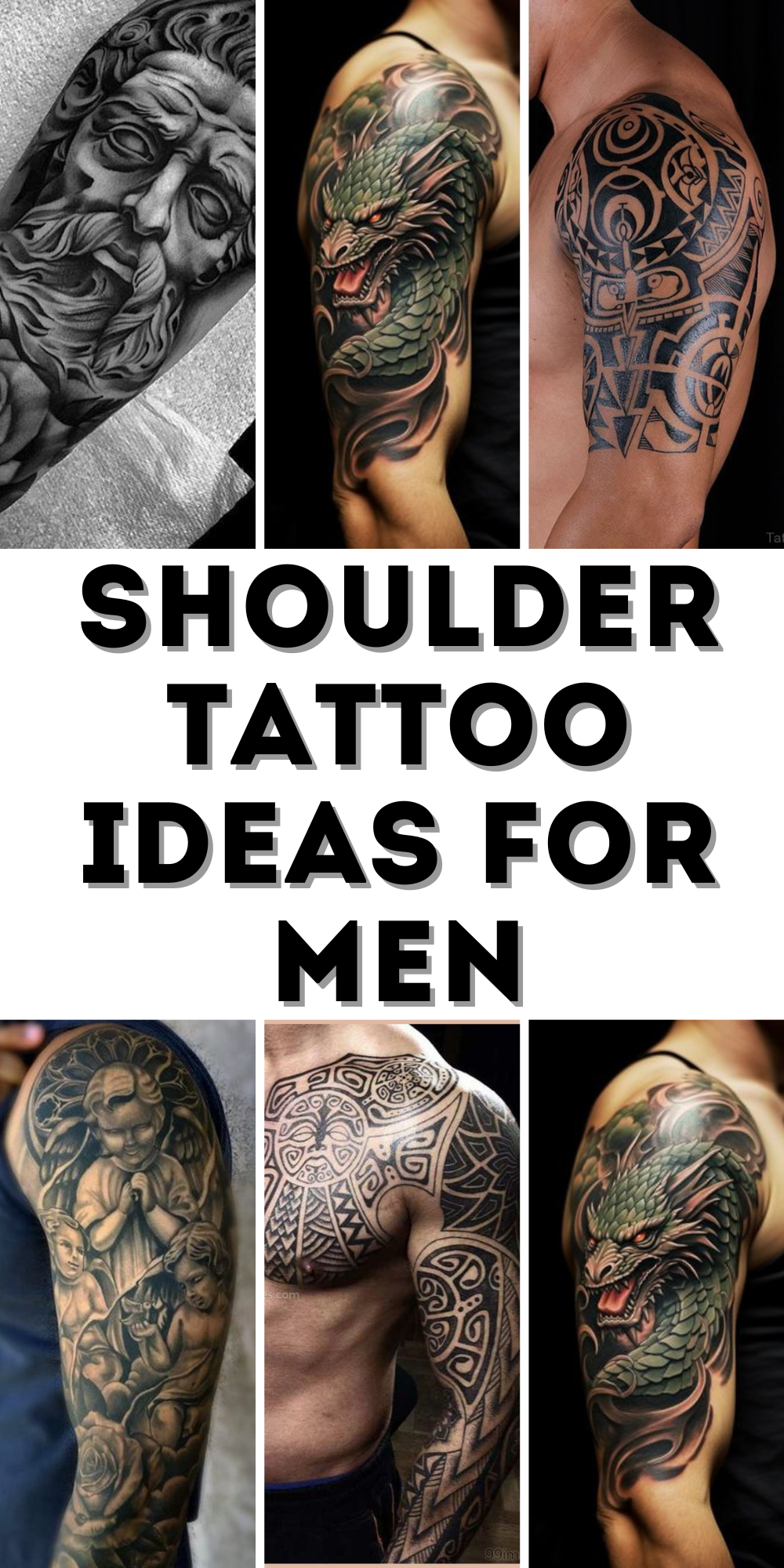 Bold And Meaningful Shoulder Tattoo Ideas For Men Unique Designs To