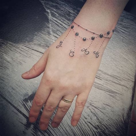 Bracelet Tattoo Design Wrist Tattoos For Women Hand And Finger Bracelet Tattoo Design Wrist Tattoos For Women Hand And Finger