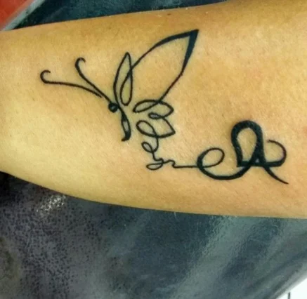 Butterfly Music Note Tattoos Love Song Amp Quot Tattoo Design By Denise A