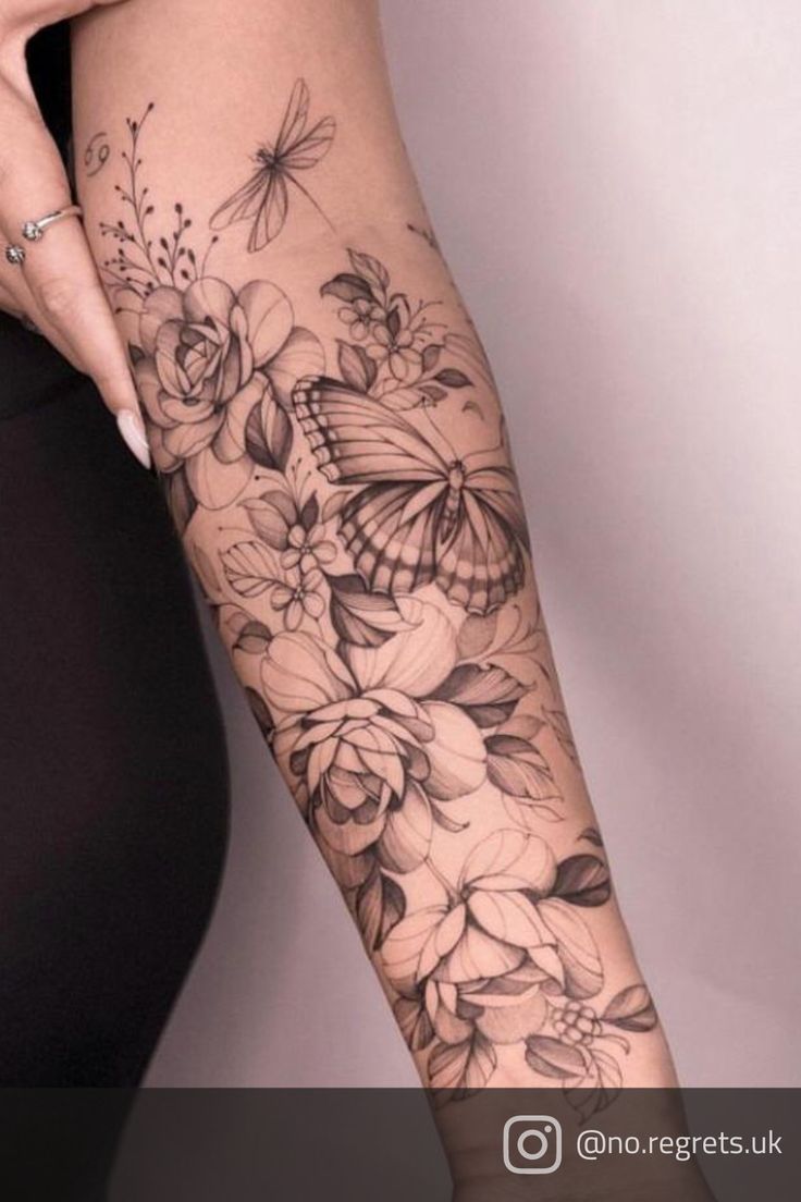 Butterfly Tattoo Sleeve