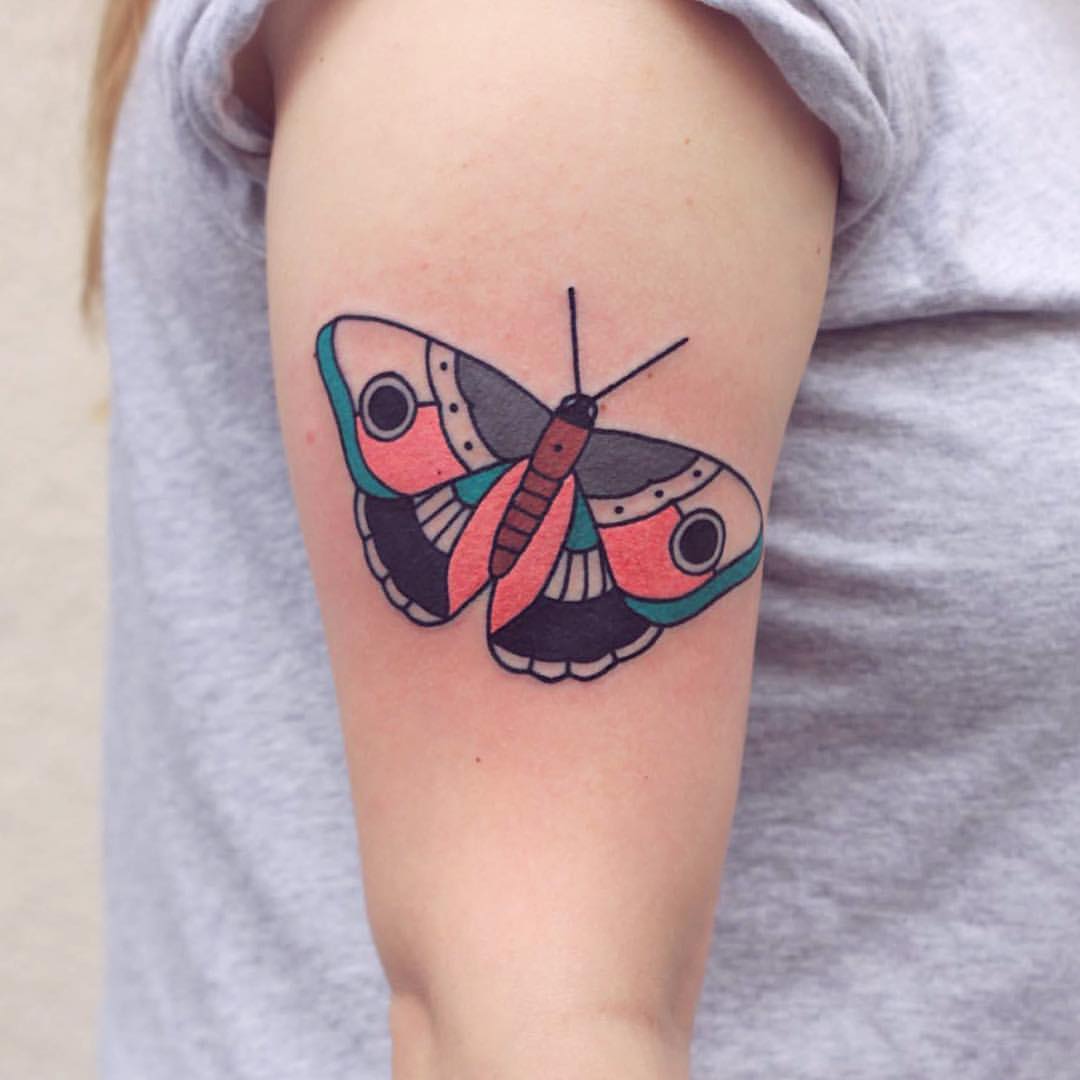 Butterfly Tattoos On Foot Free Colorful Butterfly Tattoo Image