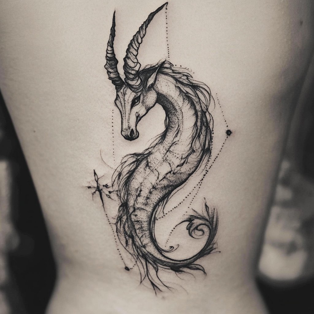 Capricorn Tattoo Drawings Capricorn Tattoo Drawings