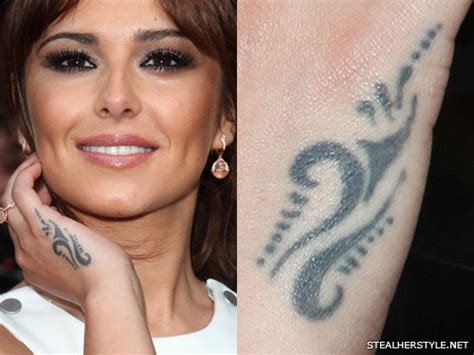 Cheryl Cole Tattoo On Hand Meaning